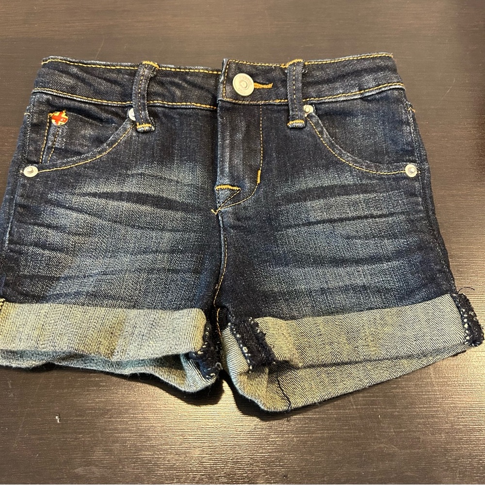 Hudson Girl’s Denim Jean Shorts Dark Wash